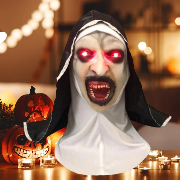 Buvala™-👻49%OFF🎃 Halloween Nun Scary Mask