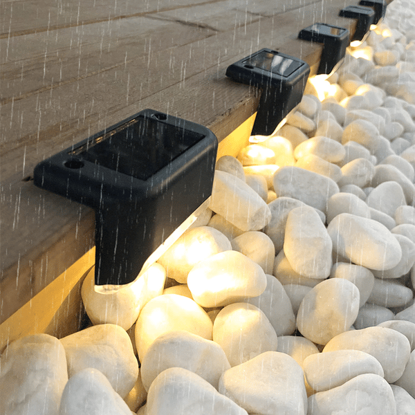 Buvala™-LED Solar Lamp Path Staircase Outdoor Waterproof Wall Light🔥BUY MORE SAVE MORE