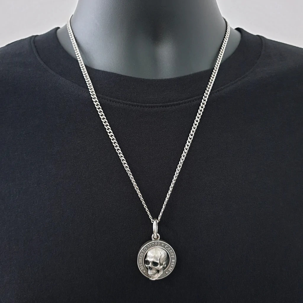 Buvala™-🍀 MEMENTO MORI SKULL PENDANT