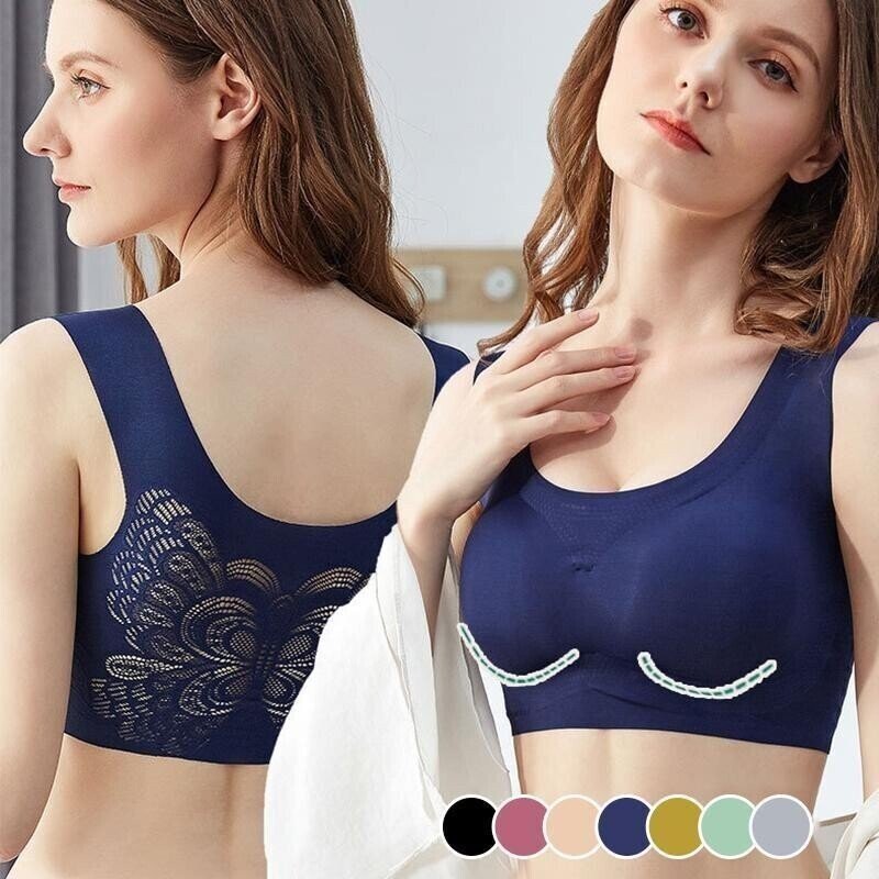 Buvala™-🔥Promotion 50% OFF🔥-ULTRA-THIN PLUS SIZE ICE SILK COMFORT BRA