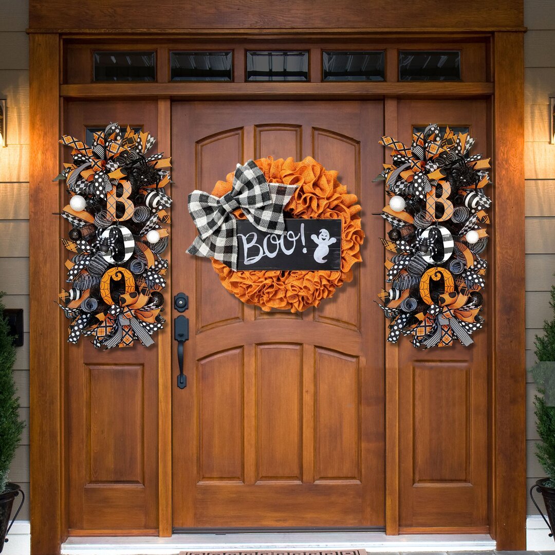 Buvala™-Halloween Swag Wreath Fall Wreath-HOT SALE