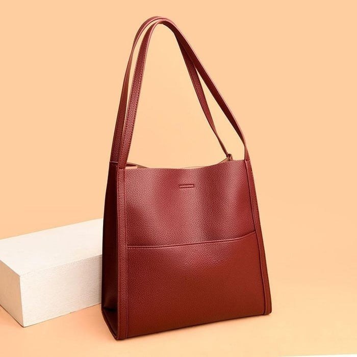 Buvala™-⏰Last Day Promotion 49% OFF⏰Solid color genuine leather shoulder bag