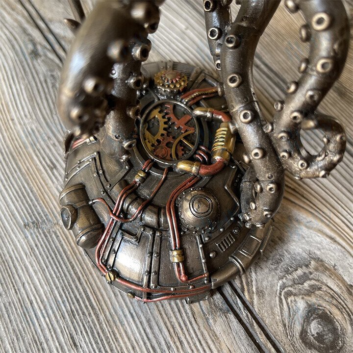 Buvala™-Steampunk Seabed Hiker Octopus Statue Decor