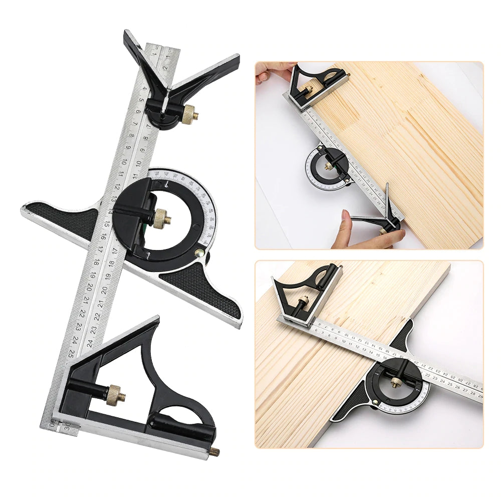 Buvala™-Multifunctional Combination of Movable Angle Ruler Set