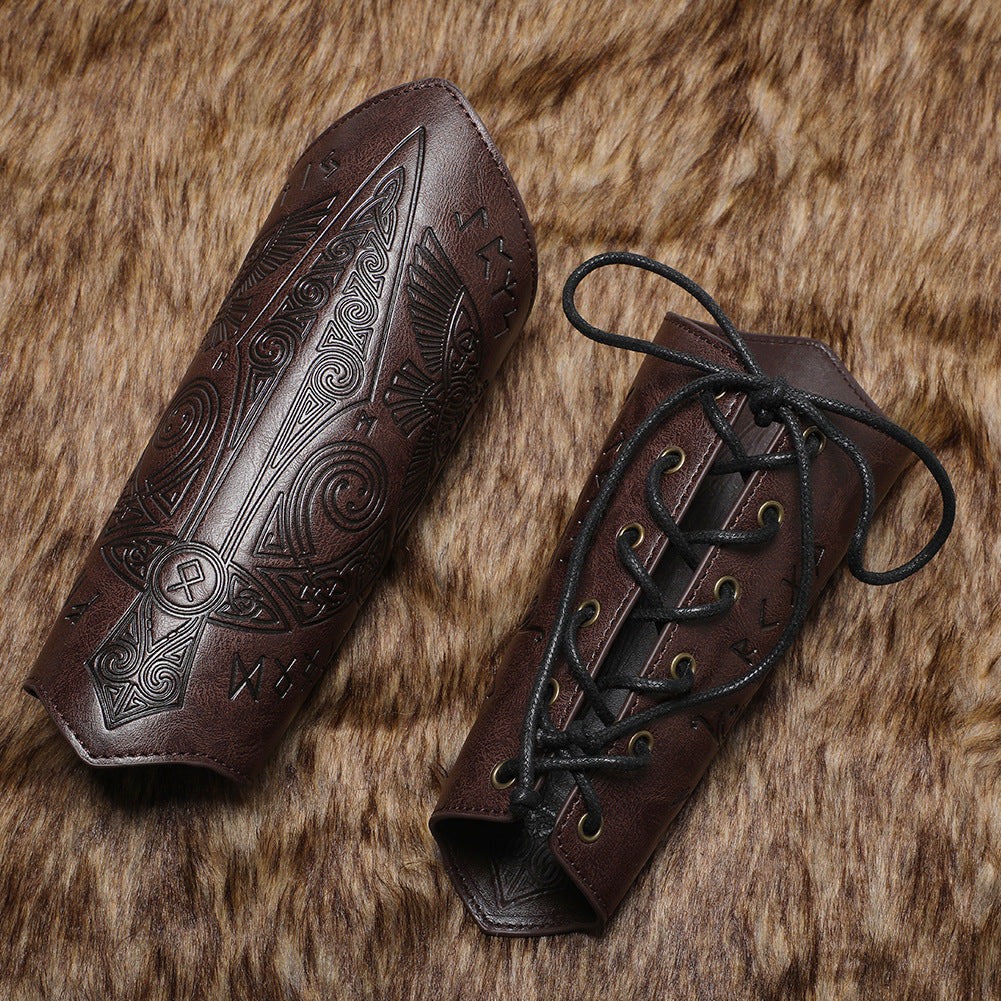 Buvala™-Viking Handmade Leather Wristband