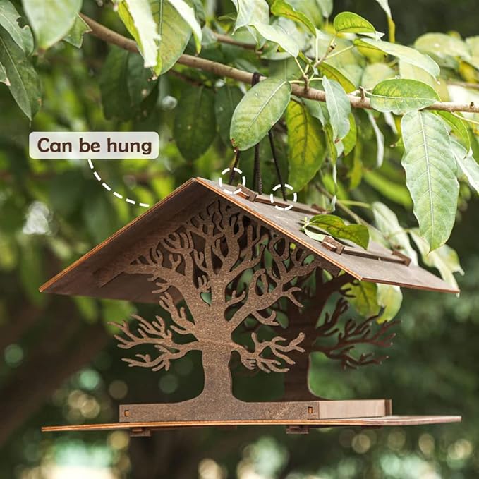 Buvala™-☀️Last Day 48% OFF🌞Hanging Wood Bird Houses