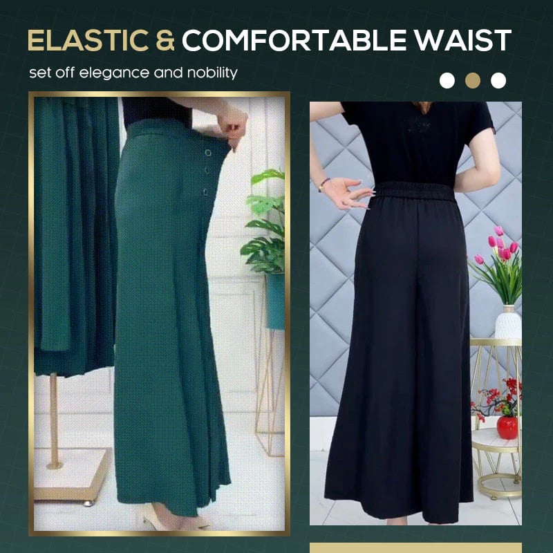 Buvala™-🔥LAST DAY 49% OFF - [Comfort and Slim] Stylish Pleated Wide-leg Pants