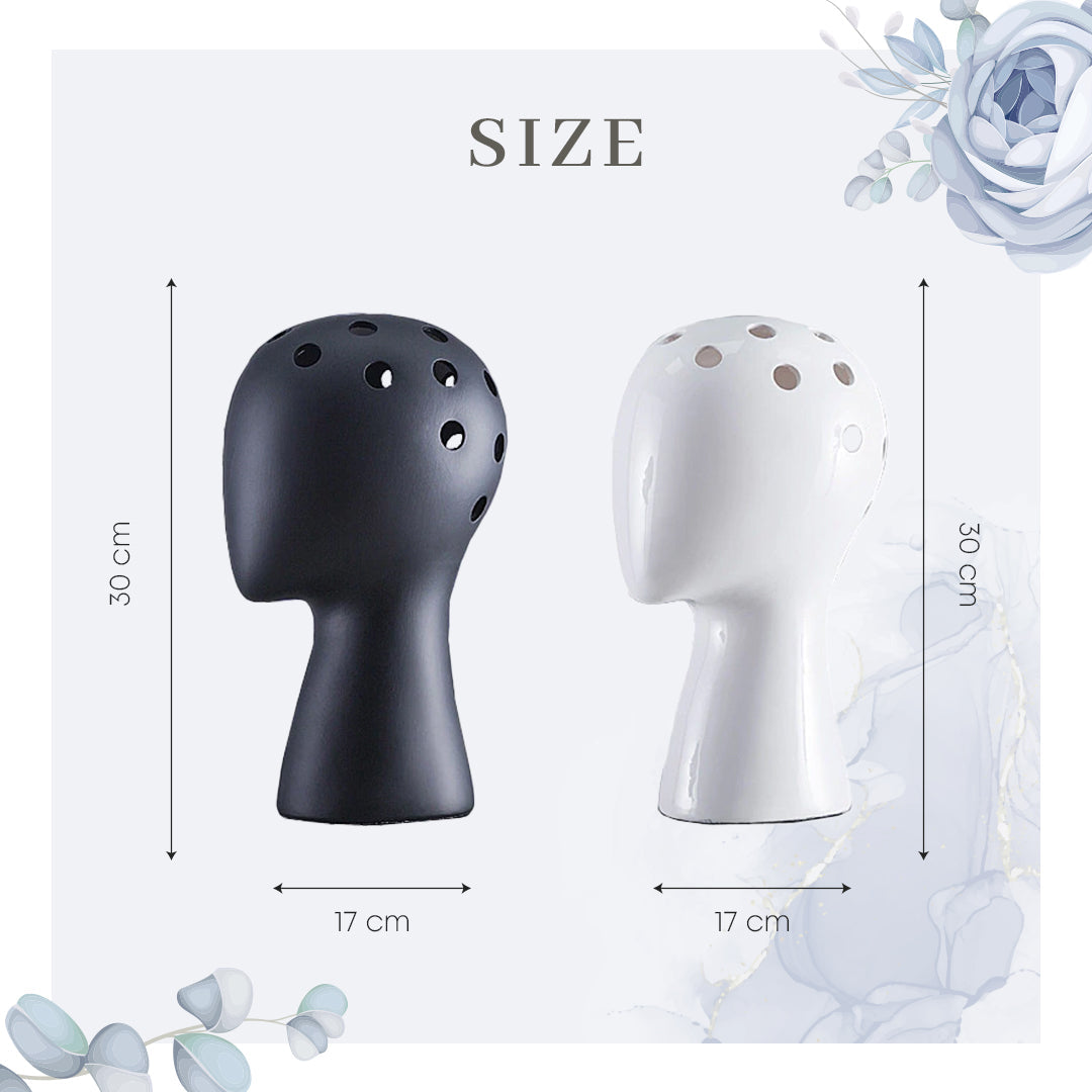 Buvala™-Head Shaped Flower Vase