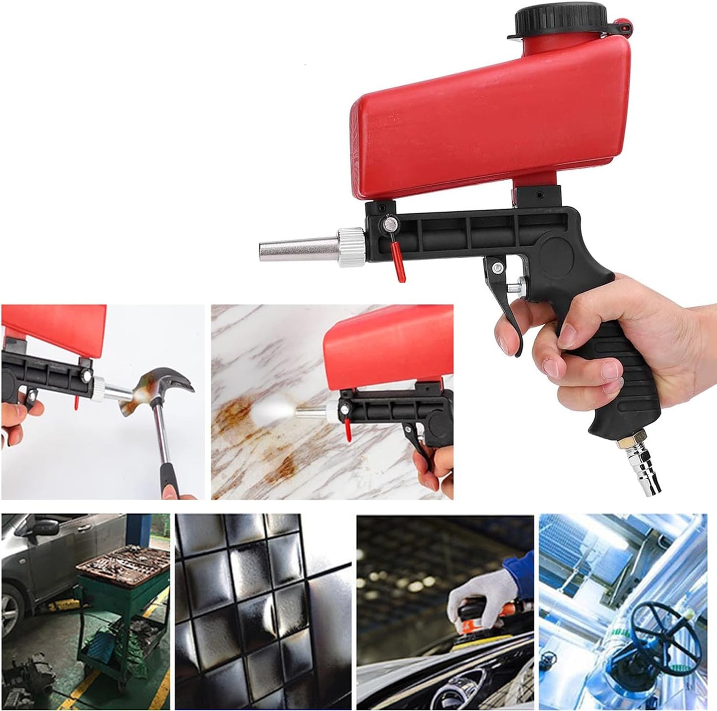 Buvala™-🔥Summer Hot Sale Promotion-49% OFF✨-Portable Pneumatic Sandblasting Gun