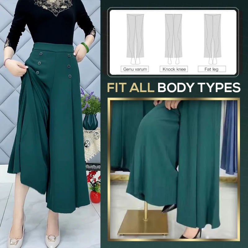 Buvala™-LAST DAY 49% OFF - [Comfort and Slim] Stylish Pleated Wide-leg Pants