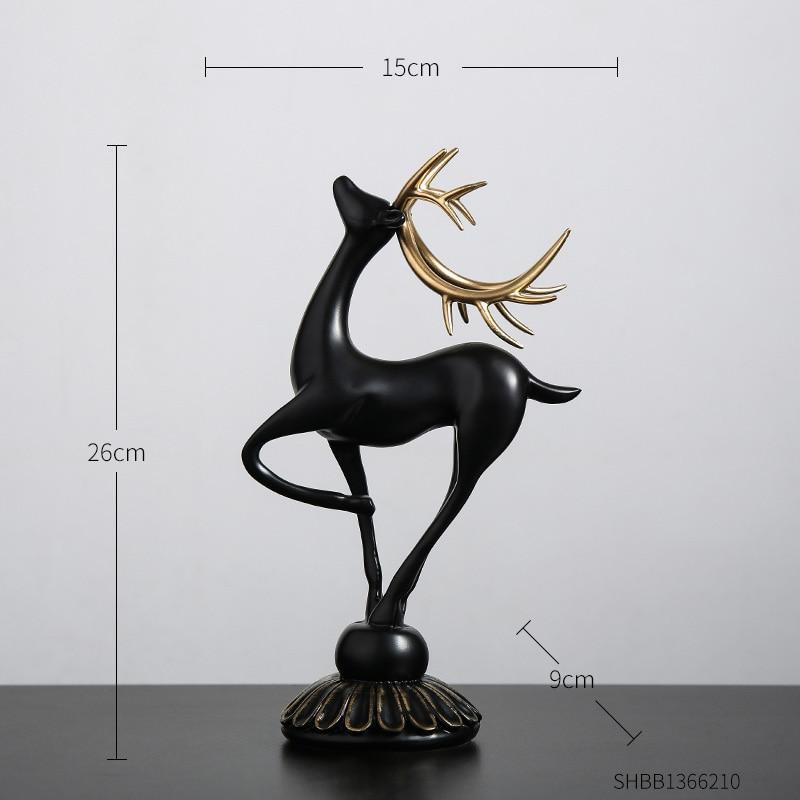 Buvala™-Handmade Golden Deer Animal Figurine