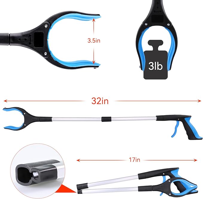 Buvala™-Foldable Grabber With 360° Swivel Clip