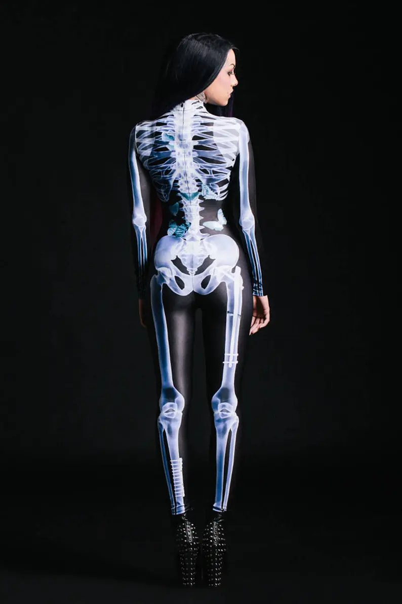 Buvala™-🎃Halloween Sale -SexySkull Bodysuit