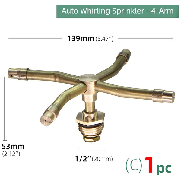 Buvala™-3/4 Arm Automatic Rotary Sprayer