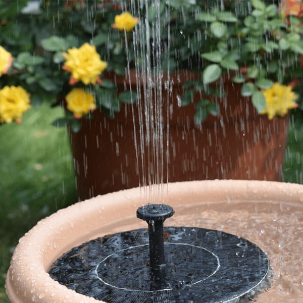 Buvala™-🎁Best Mother's Day Gift Of 2024🎁 - Solar outdoor fountain-The perfect garden decoration