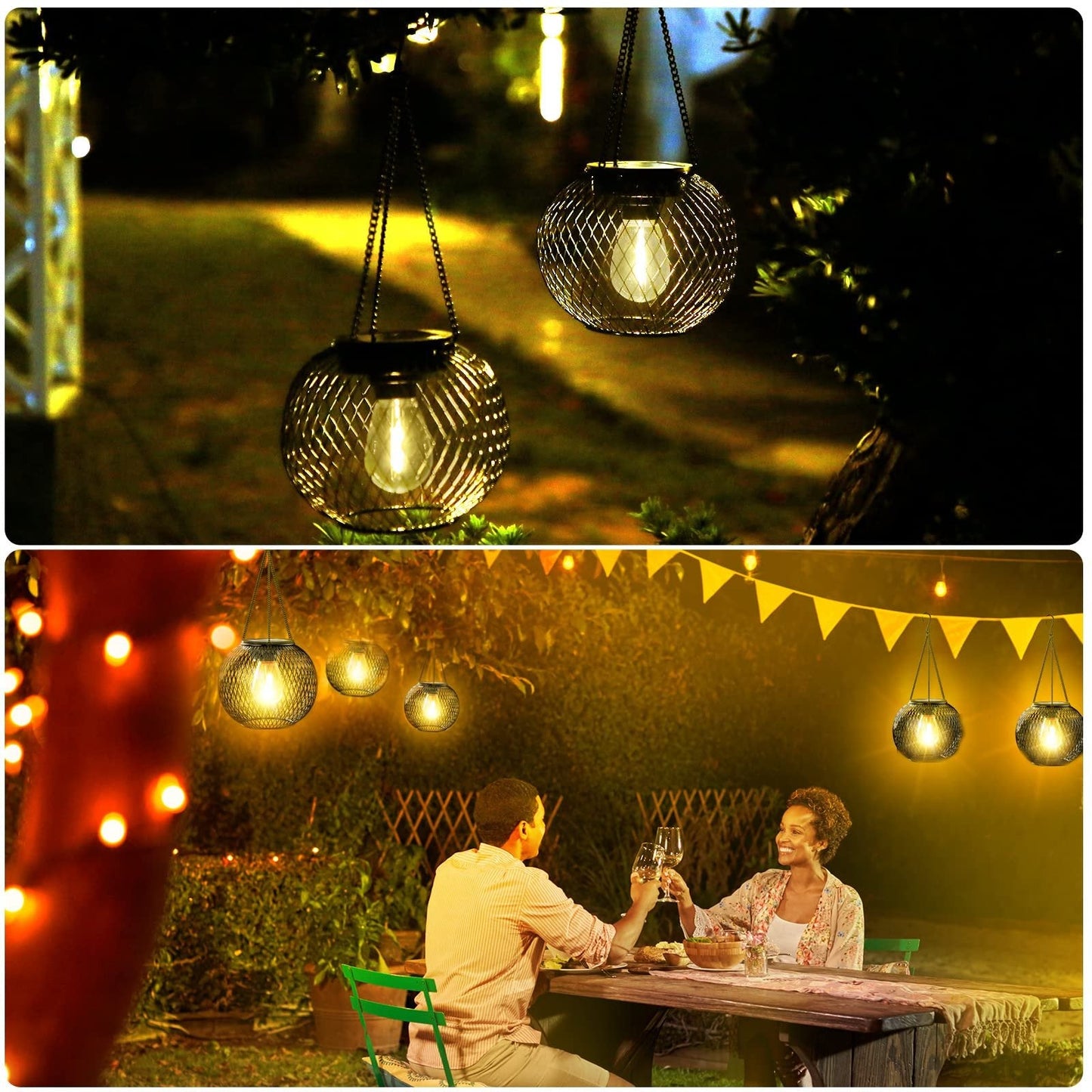 Buvala™-Solar Outdoor Lights Upgraded Hanging Lantern