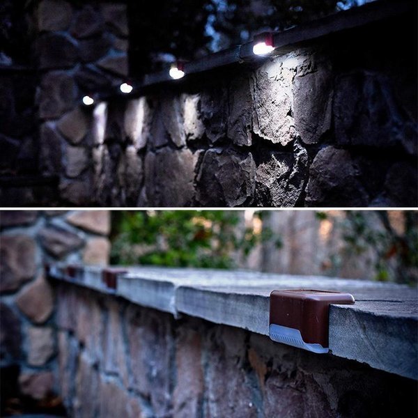 Buvala™-LED Solar Lamp Path Staircase Outdoor Waterproof Wall Light🔥BUY MORE SAVE MORE