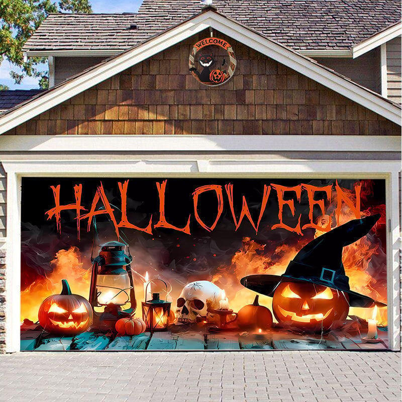 Buvala™-Hot Sale-Halloween 2024 Garage Door Decoration