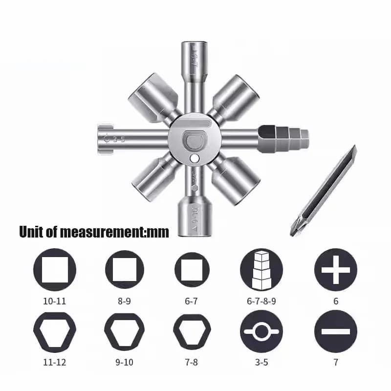 Buvala™-[49% OFF]10 in 1 Cross Switch Key Wrench