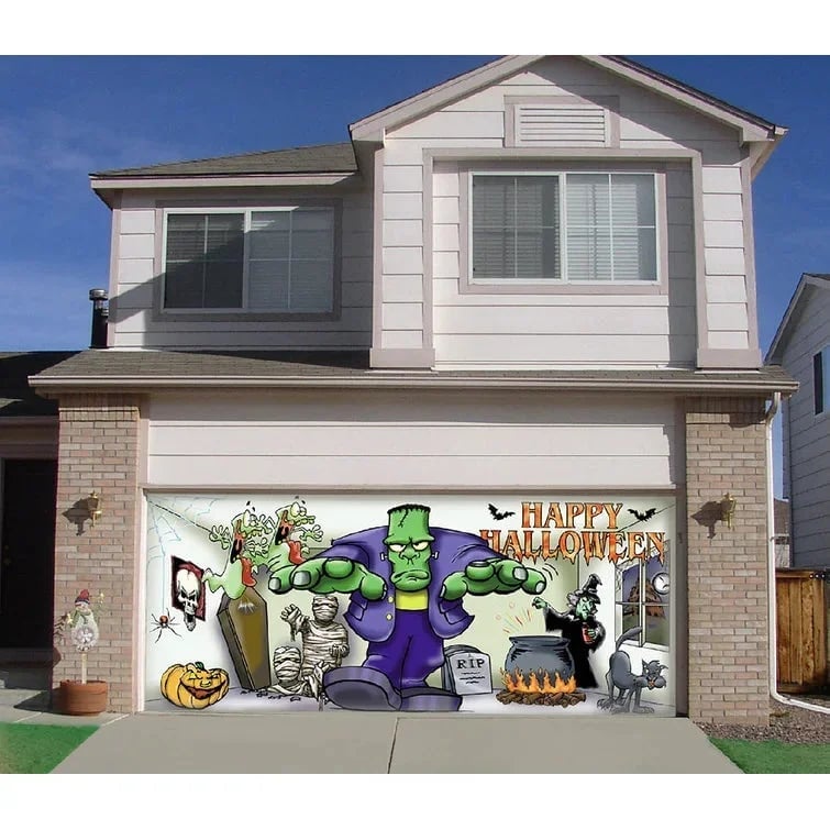 Buvala™-Hot Sale-Halloween 2024 Garage Door Decoration