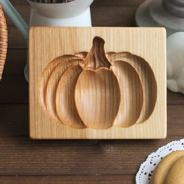 Buvala™-Wood Grain Cookie Knife - Cookie Embossing Mould