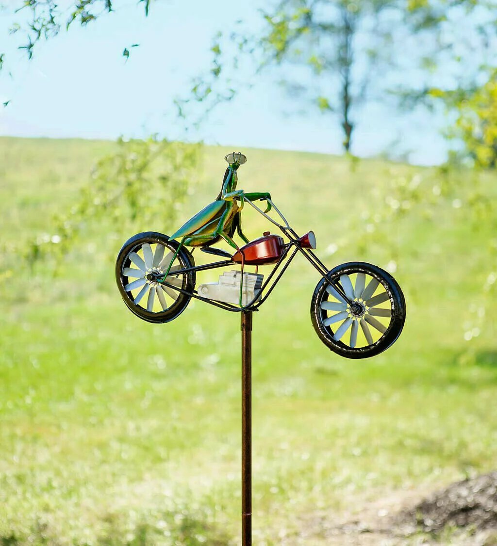 Buvala™-[Last Day 49% OFF] Vintage Bicycle Metal Wind Spinner