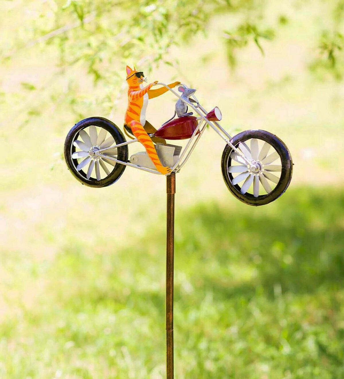 Buvala™-[Last Day 49% OFF] Vintage Bicycle Metal Wind Spinner