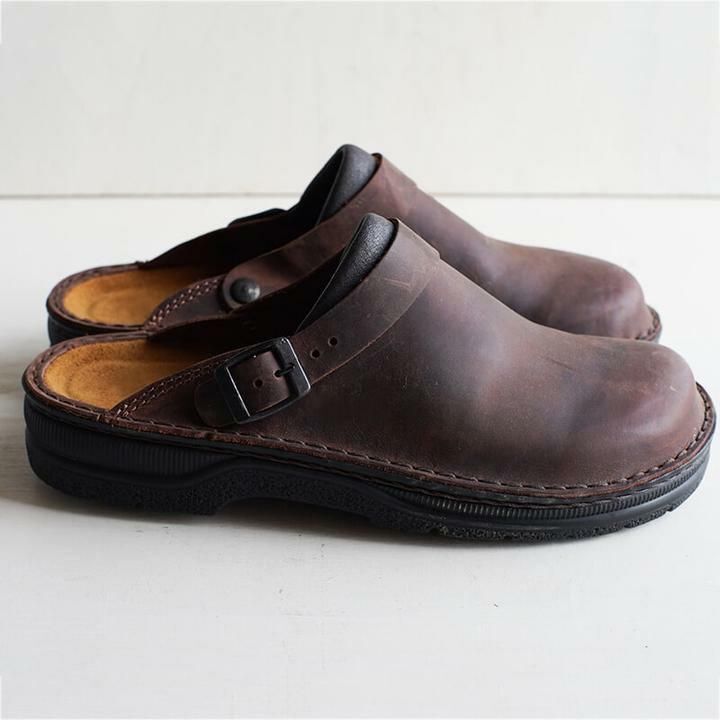 Buvala™-49% OFF Men's Soft Leather Slippers - Proven to Relieve Plantar Fasciitis, Foot and Heel Pain