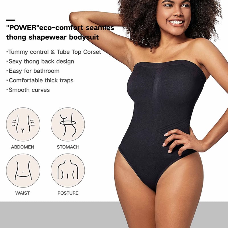 Buvala™-Bodysuit Shapewear with Removable Strap