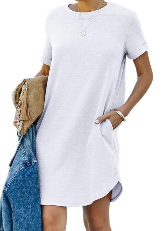 Buvala™-Short Sleeve T-shirt Dress(Buy 2 Free Shipping)