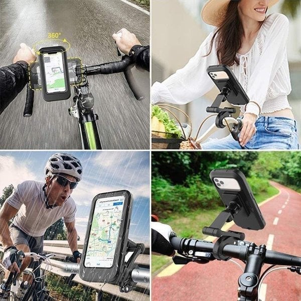 Buvala™-🔥49%OFF🔥Waterproof Bicycle & Motorcycle Phone Holder