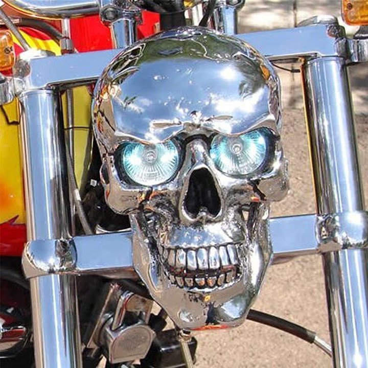 Buvala™-💀Motorcycle skull lamp🎃Halloween Pre