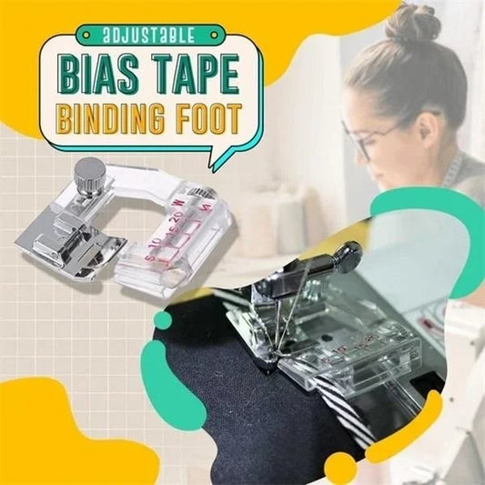 Buvala™-Adjustable Bias Tape Binding Foot