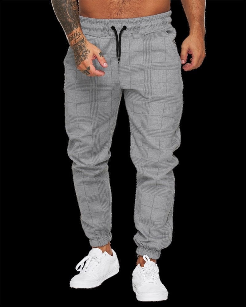 Buvala™-Men's Plaid Casual Pants