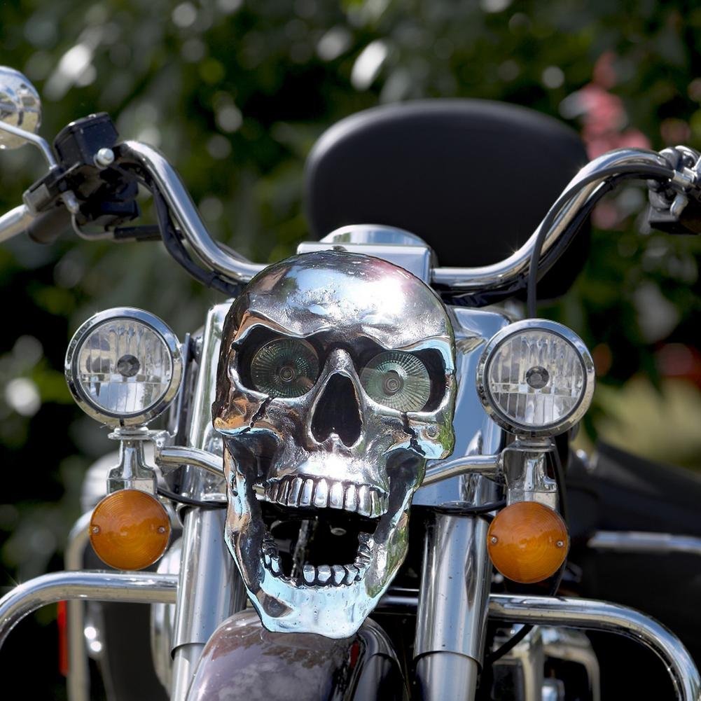 Buvala™-💀Motorcycle skull lamp🎃Halloween Pre