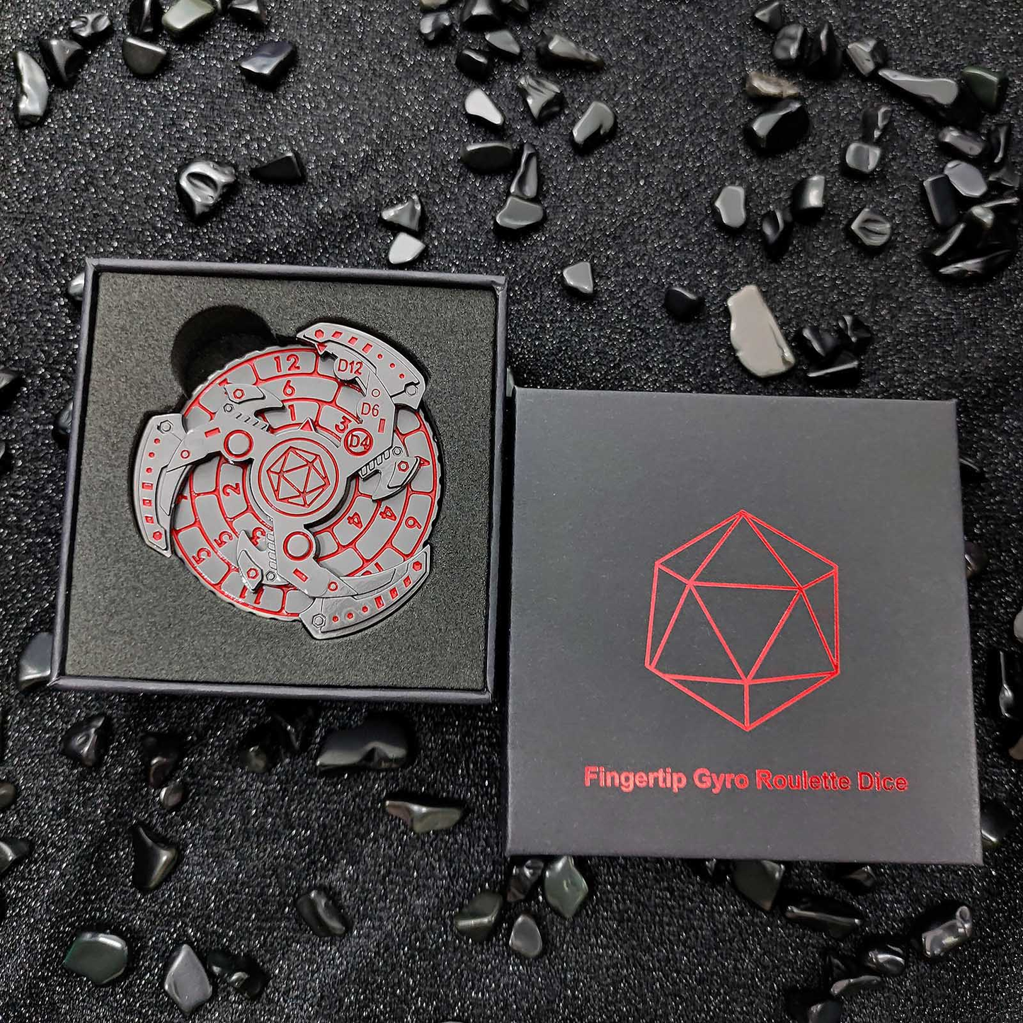 🔥🔥LAST Sale 70% OFF--Dungeons and Dragons Metal Dice Spinner(BUY 2 FREE SHIPPING)