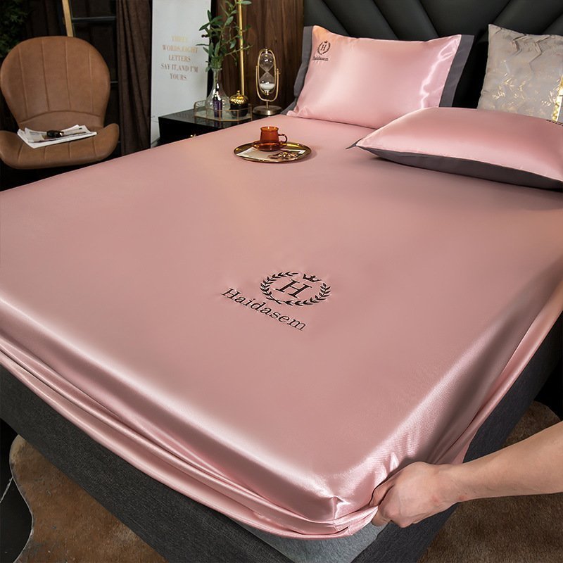 Buvala™-🎁Summer Promotion-Free Pillowcase🎁-Ice Silk Bed Sheet