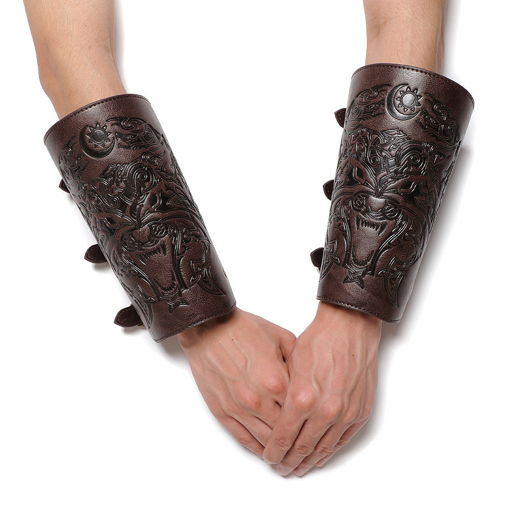 Buvala™-Viking Handmade Leather Wristband