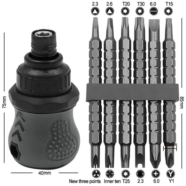 Buvala™-13 In 1 Mini Ratcheting Screwdriver Kit