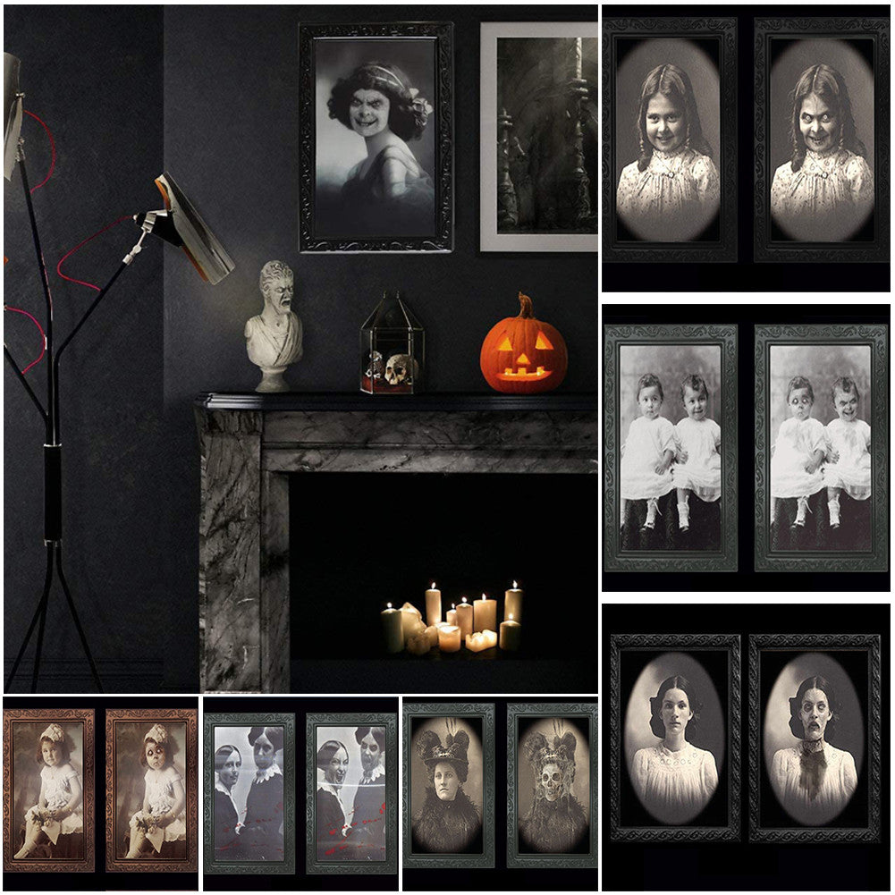 Buvala™-Changeable 3D Ghost Face Photo Frame