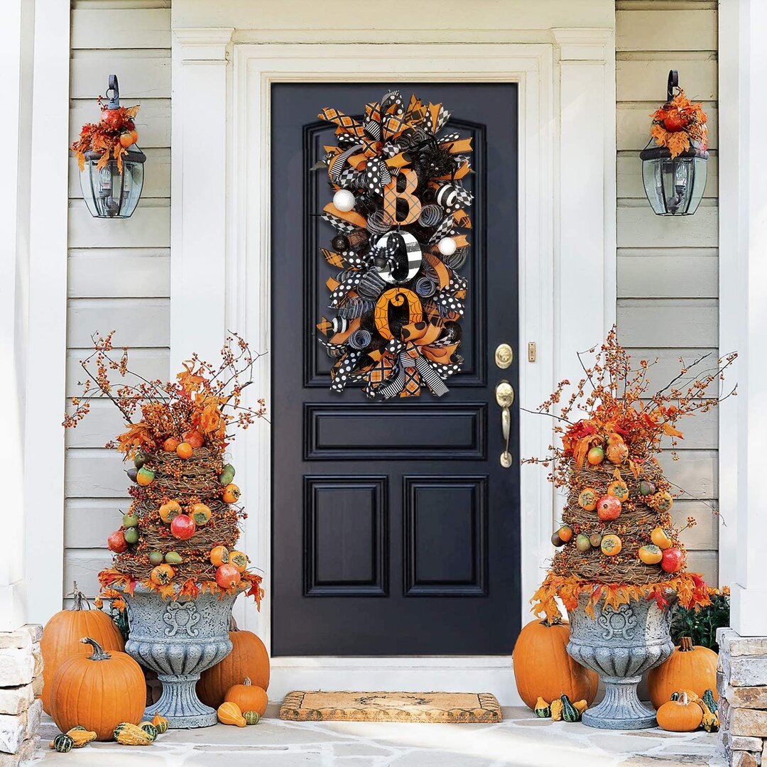 Buvala™-Halloween Swag Wreath Fall Wreath-HOT SALE