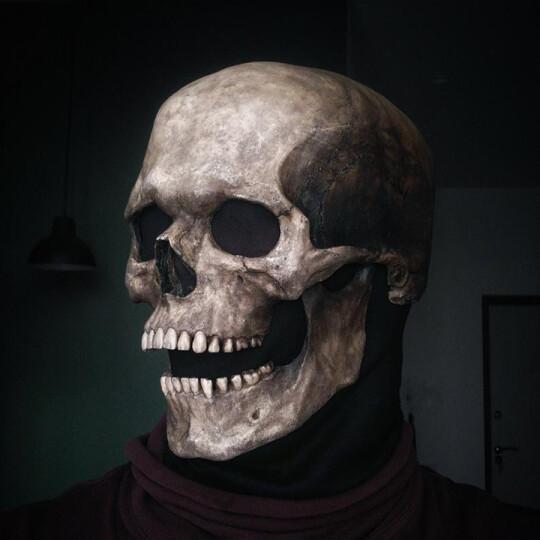 Buvala™-Full Head Skull Mask (helmet with movable jaw)