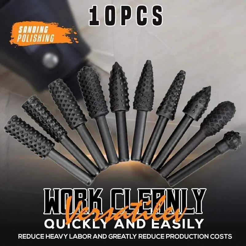 Buvala™-🔥Hot-Sale--Premium Tungsten Steel Carbide Rotary Burr Set 🔥