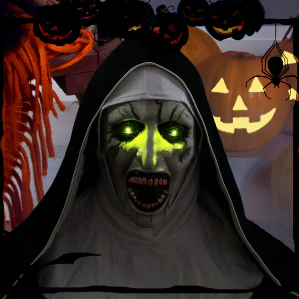 Buvala™-👻49%OFF🎃 Halloween Nun Scary Mask