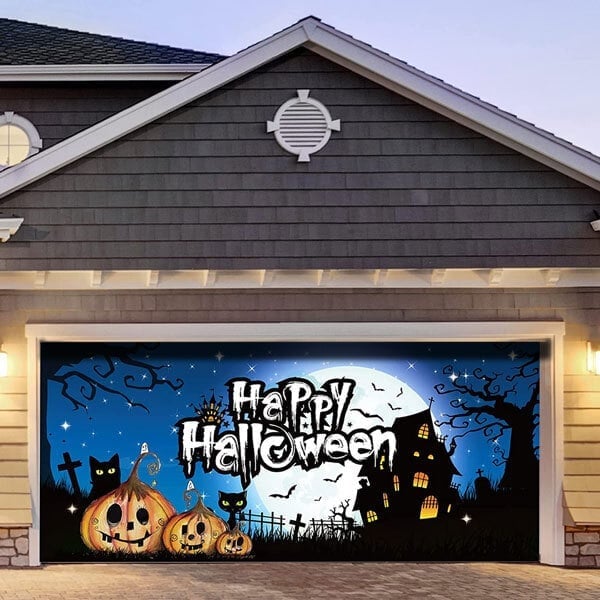 Buvala™-Hot Sale-Halloween 2024 Garage Door Decoration