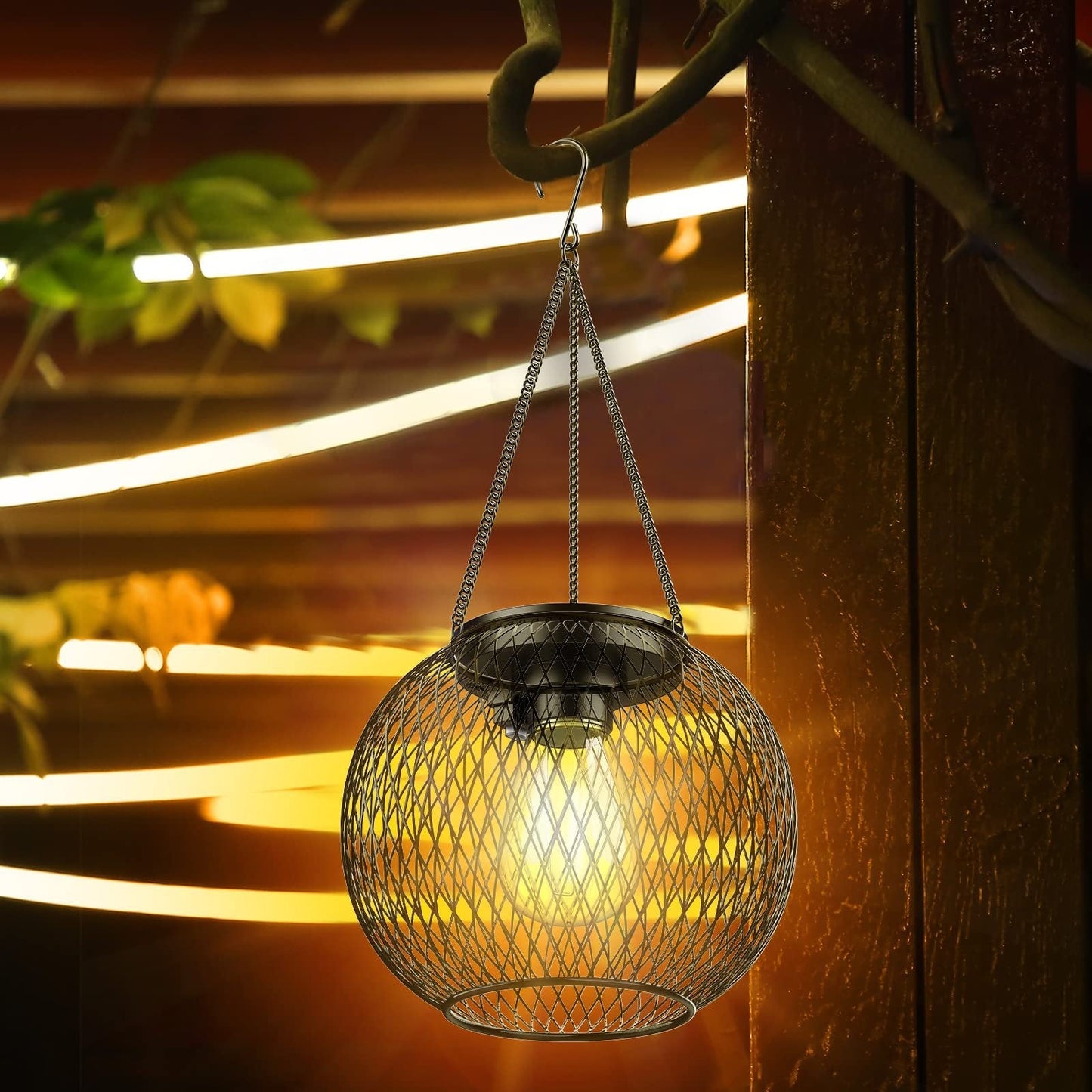 Buvala™-Solar Outdoor Lights Upgraded Hanging Lantern