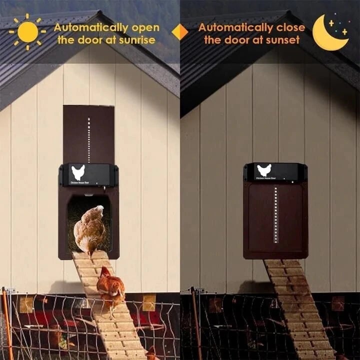 Buvala™-Automatic Chicken Coop Door