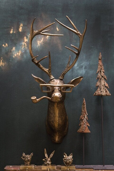 Buvala™-Frankie the Stag Wall Mount