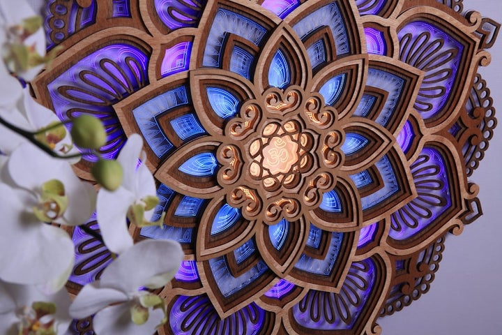 Buvala™-Mandala Yoga Room Night Light LED[BUY 2 FREE SHIPPING]