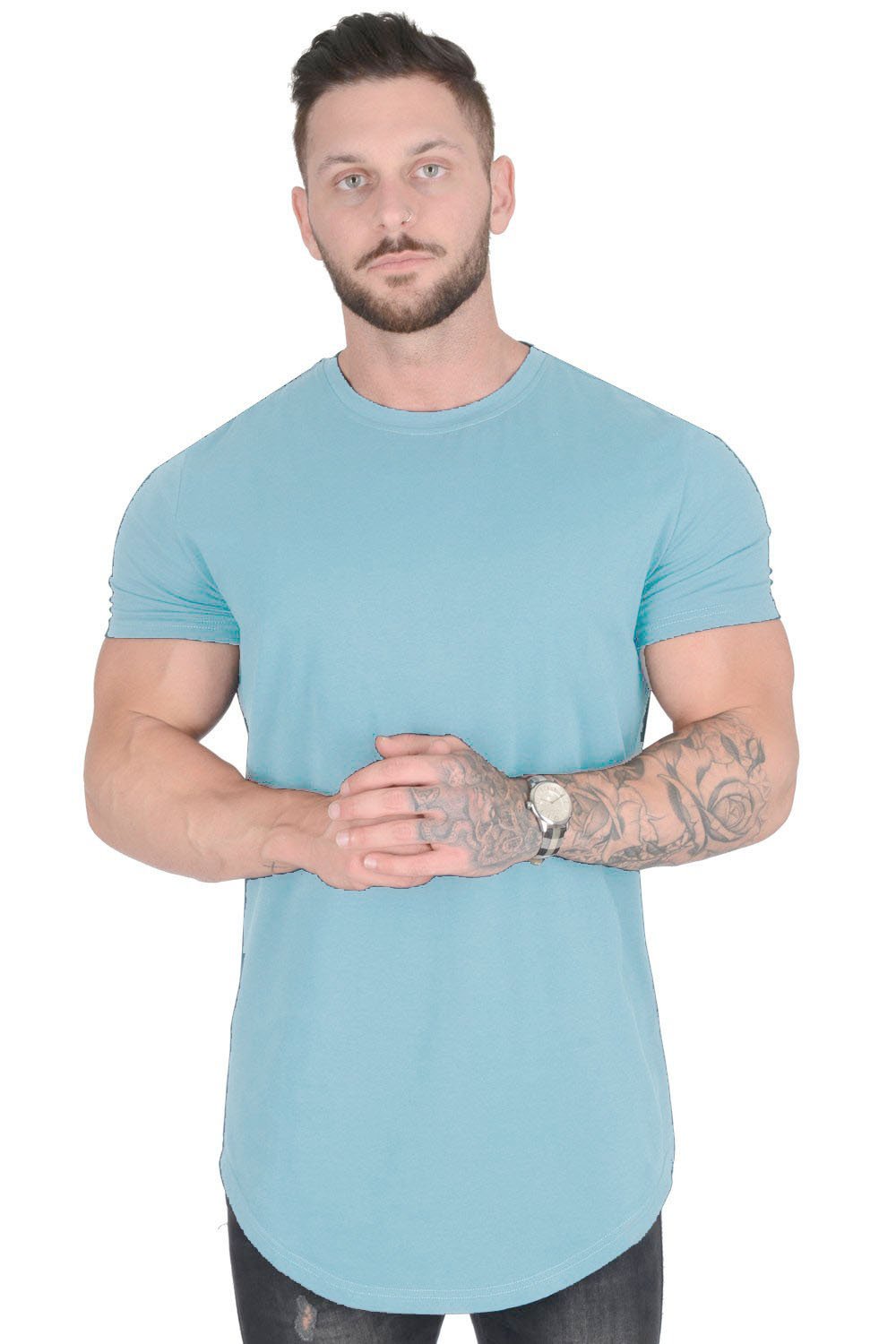 Buvala™-ESSENTIAL DROP-CUT T-SHIRT